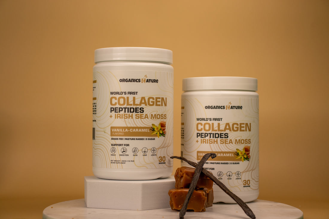 Collagen and sea moss powder