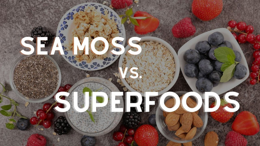 Sea Moss vs. Other Superfoods: A Nutrient Showdown!
