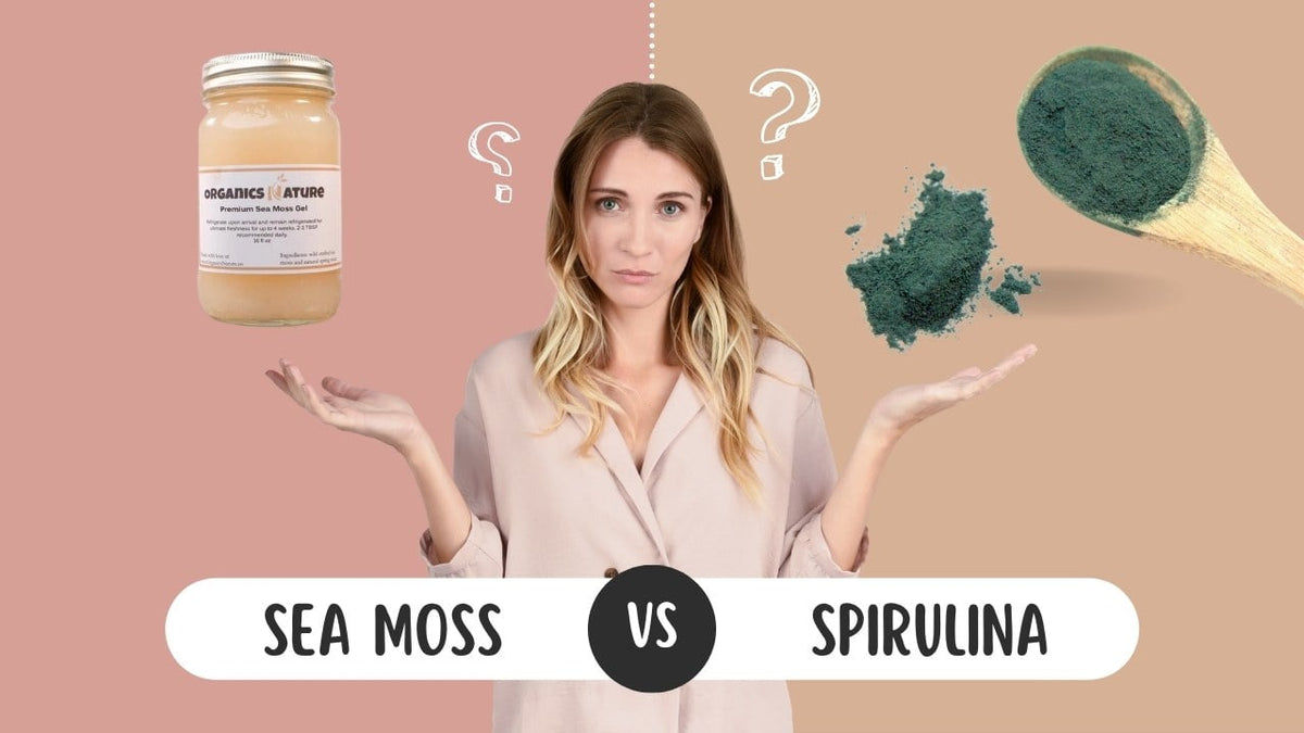 Sea Moss Vs. Spirulina The Superfood Debate! Organics Nature
