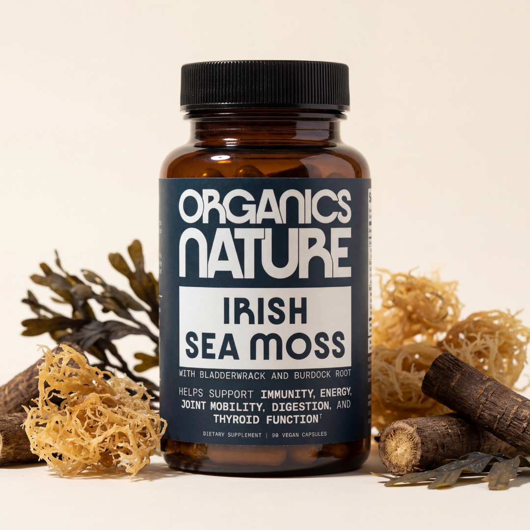 Sea Moss With Bladderwrack & Burdock Root - 1 Bottle