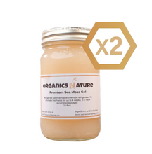 Load image into Gallery viewer, Sea Moss Gel - 16oz Jar x 2
