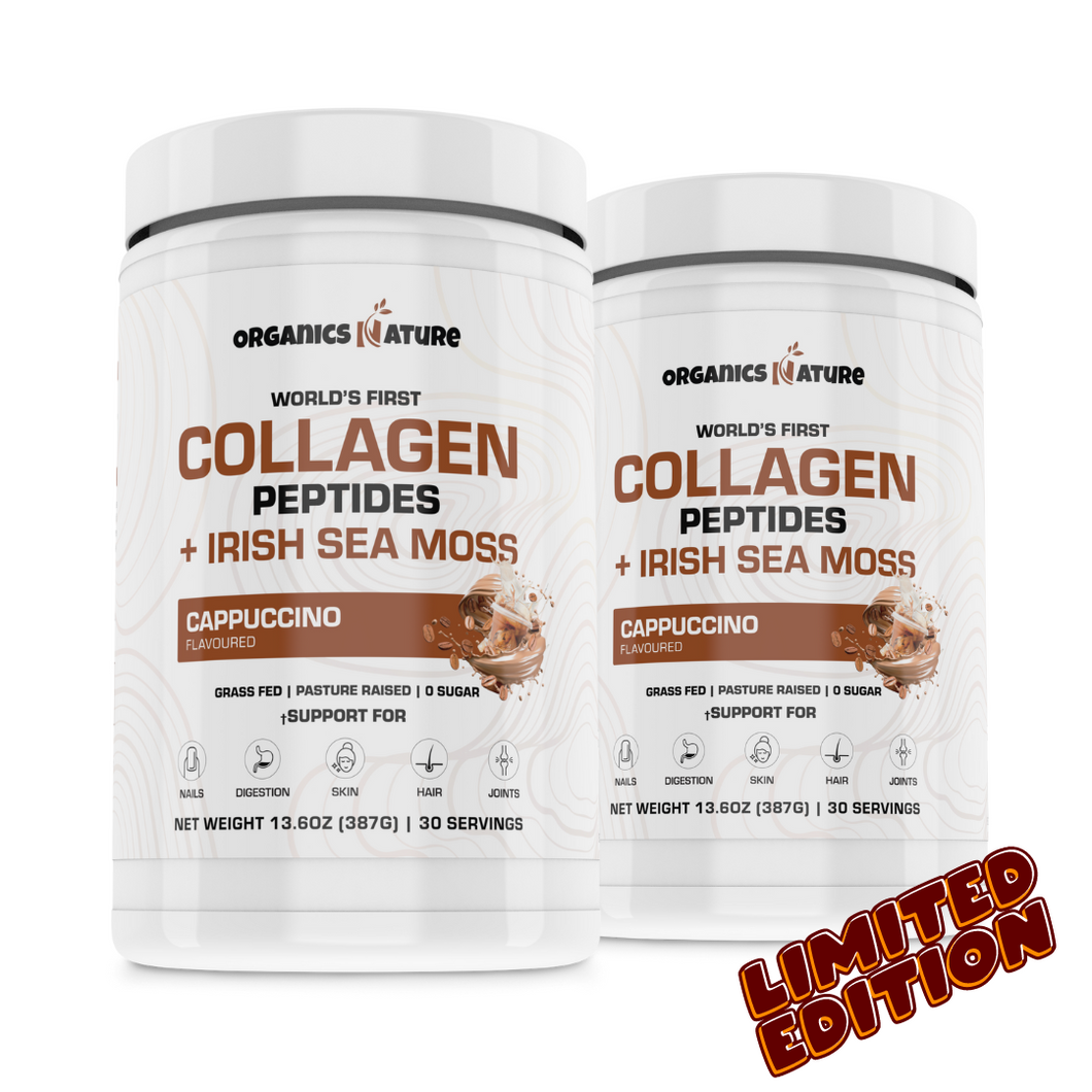 Cappuccino Collagen Sea Moss - 2 Tubs