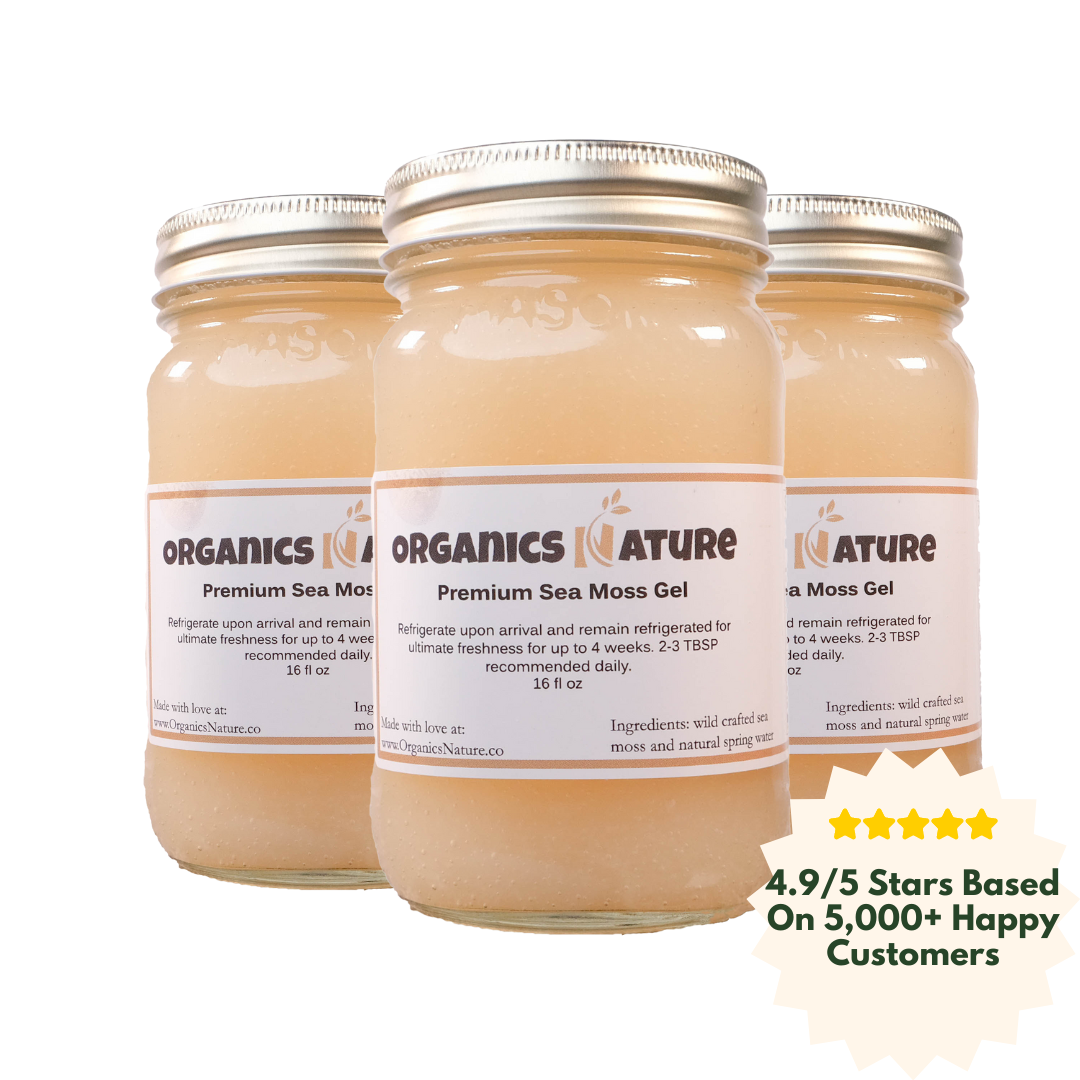 Sea Moss Gel - St. Lucian Wildcrafted Sea Moss