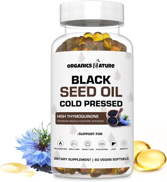 Black Seed Oil Capsules Cold Pressed
