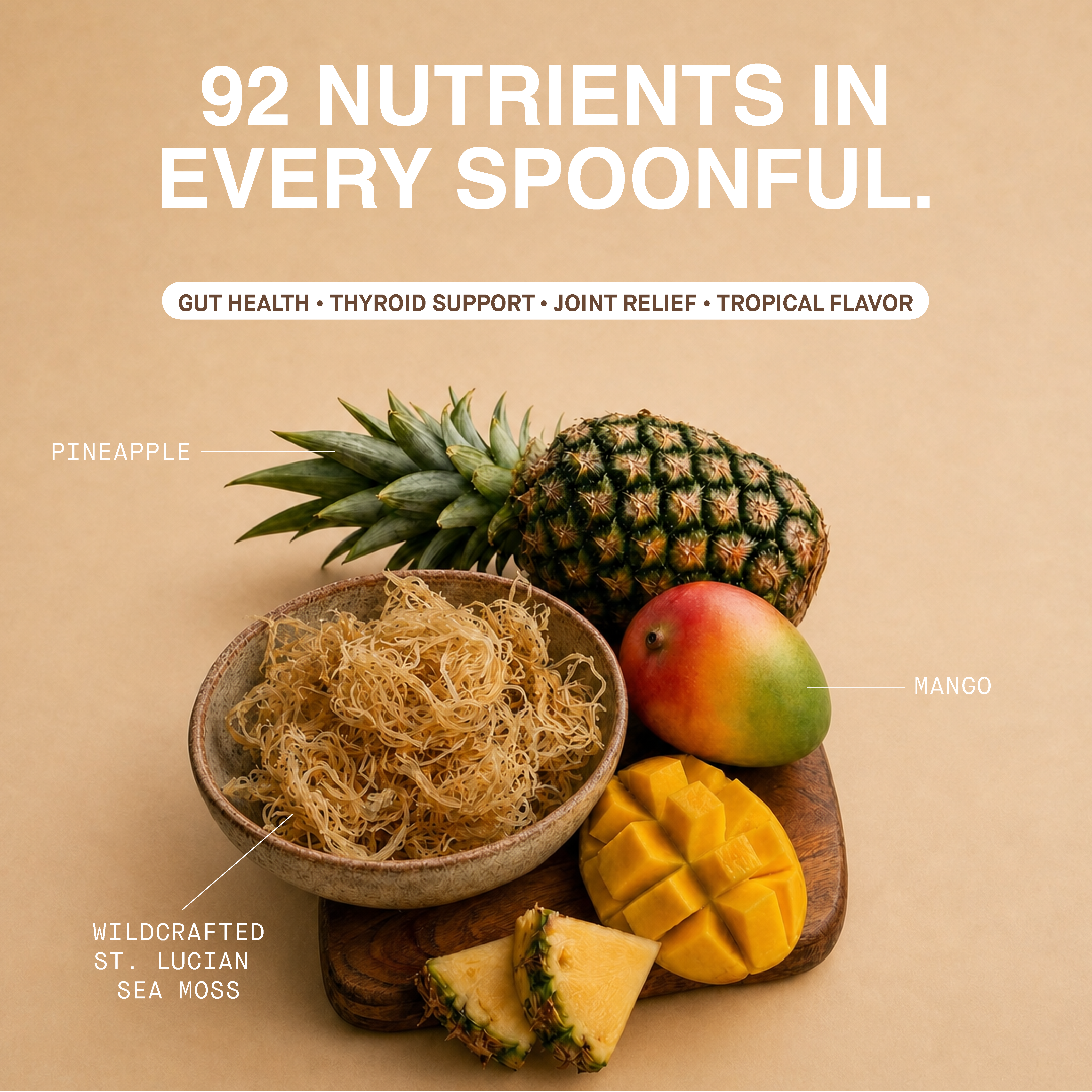92 nutrients in every spoonful