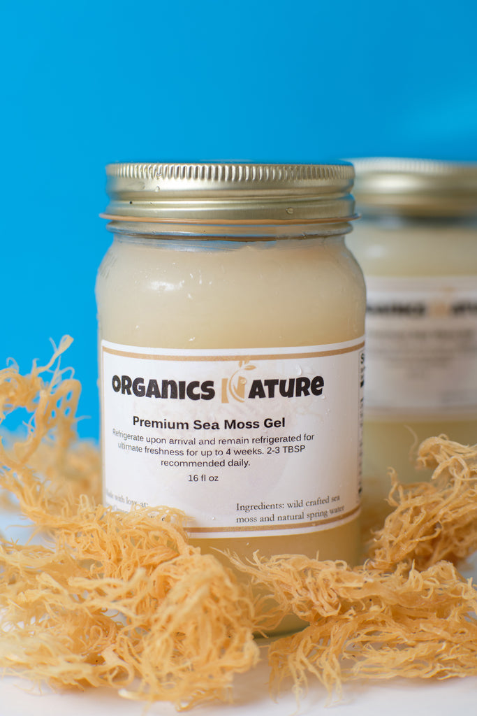 Irish Sea Moss | Seamoss | Wildcrafted - 100% Natural, Makes 240+ oz of Sea  Moss Gel, from St. Lucia | 1 Pound - 16oz