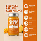 Sea Moss Gel Jar - Mango Pineapple