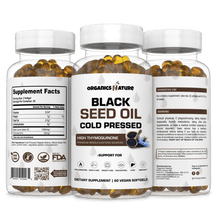 Load image into Gallery viewer, Black Seed Oil Capsules Cold Pressed
