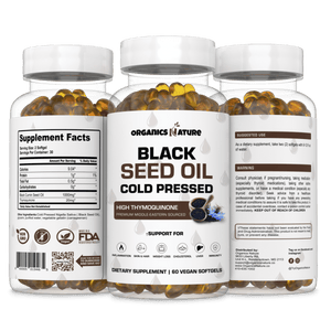 Black Seed Oil Capsules Cold Pressed