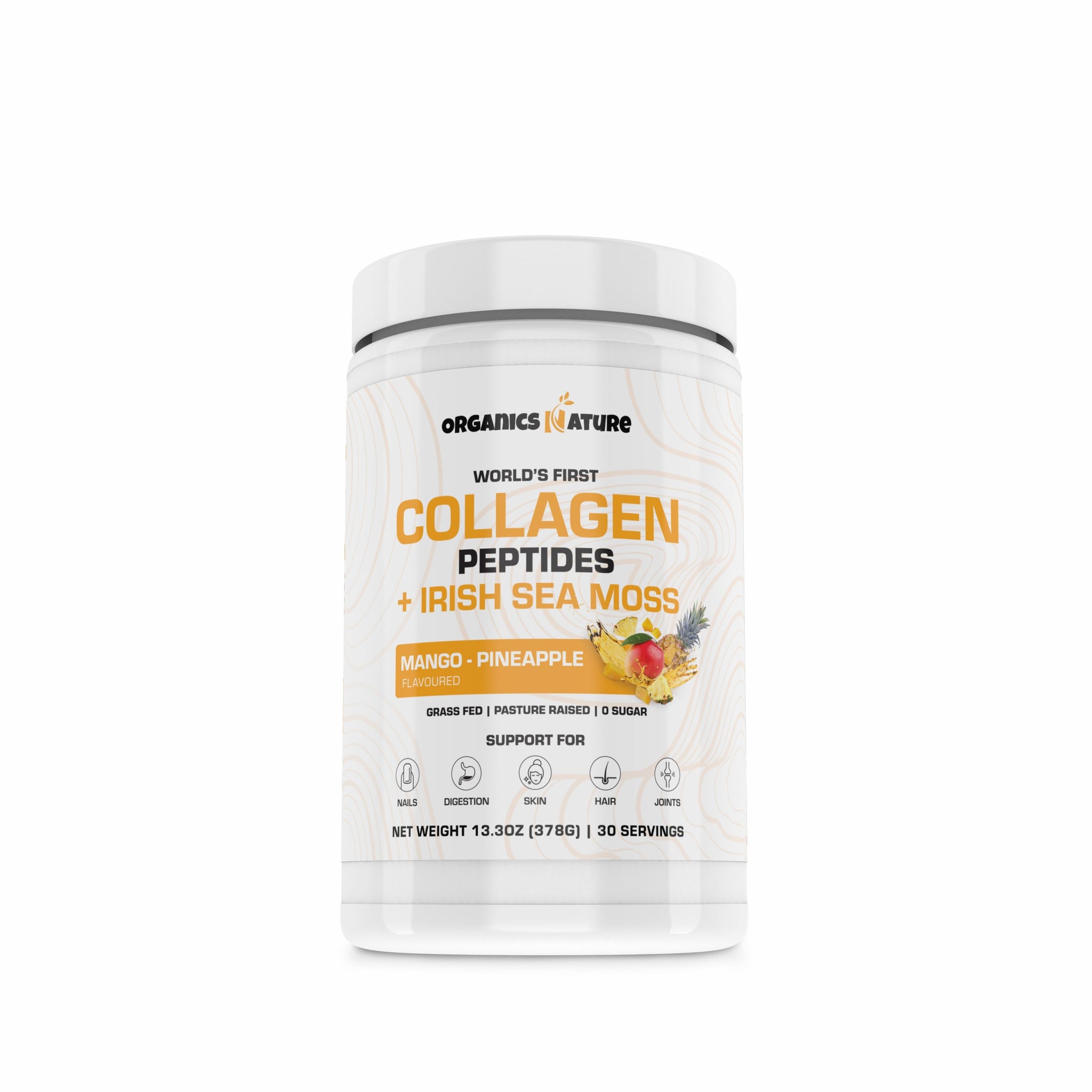 Hydrolyzed Collagen Peptides With Irish Sea Moss Collagen Sea Moss