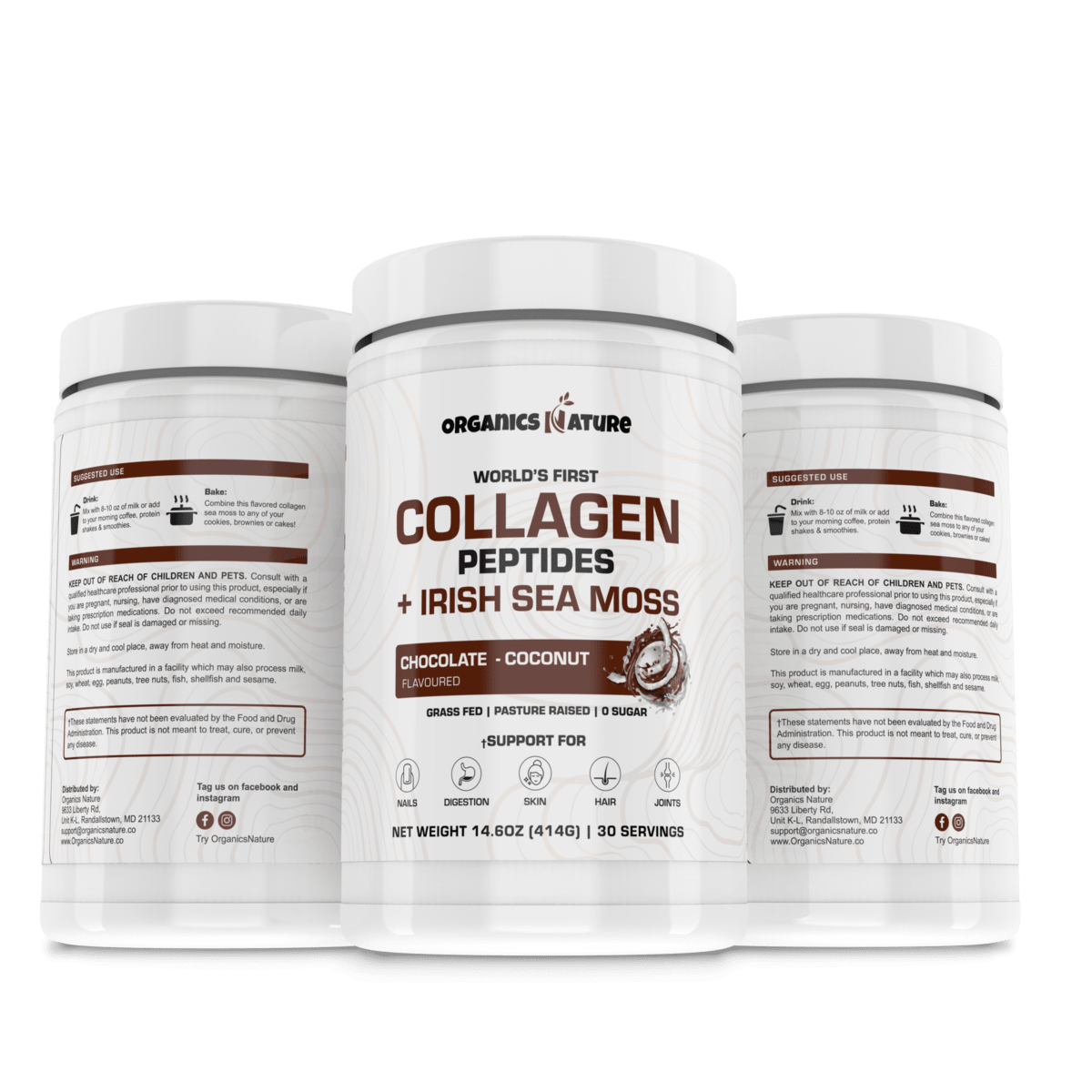 organics nature collagen sea moss